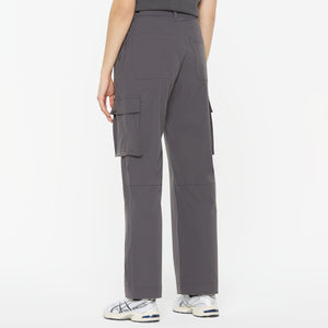 DE-YN Nylon Cargo Pants asphalt