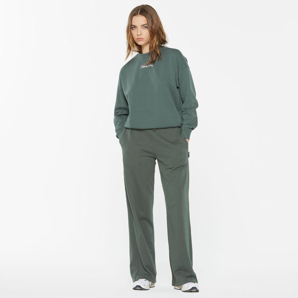 PA-TTY Wide Leg Jogginghose dark green