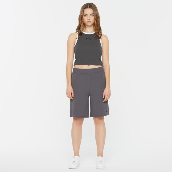 NI-CA Nylon Shorts asphalt