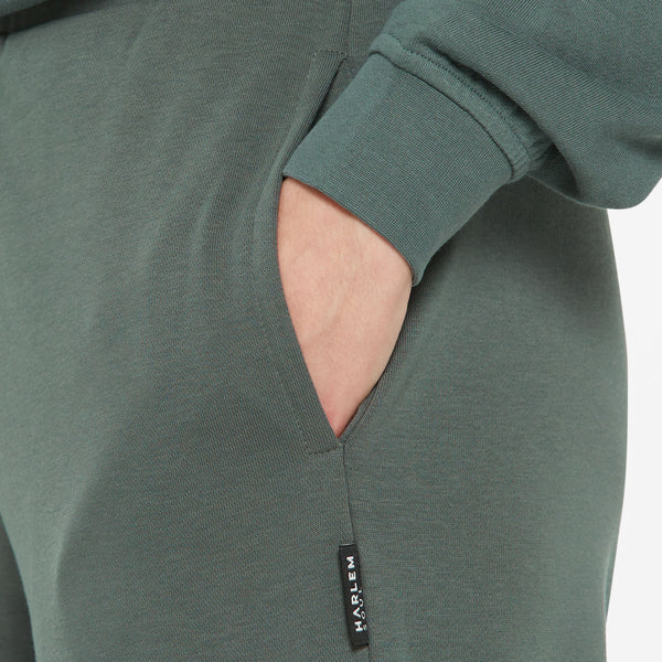 PA-TTY Wide Leg Jogginghose dark green