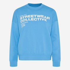 LU-NA Sweatshirt Printed electro blue