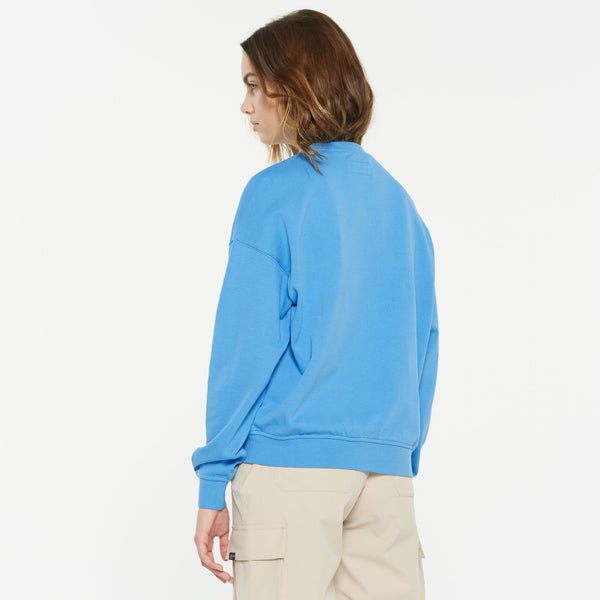 LU-NA Sweatshirt Printed electro blue