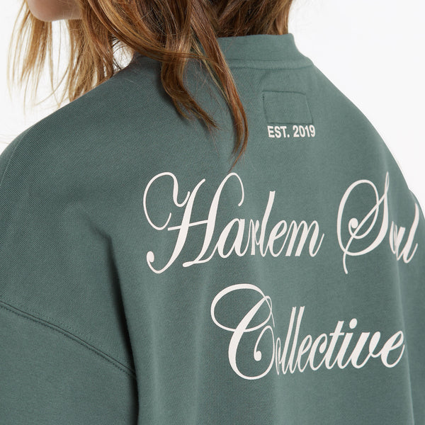 LU-NA Sweatshirt Printed dark green