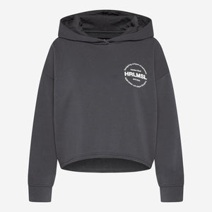 KE-LIS Cropped Hoodie asphalt