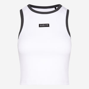 LI-SA Cropped Rib Top opticwhite