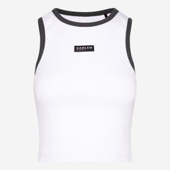 LI-SA Cropped Rib Top opticwhite