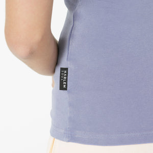 CAN-DICE Rib Top mit Logo violet