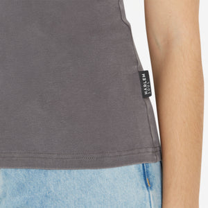 CAN-DICE Rib Top mit Logo asphalt