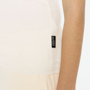 CAN-DICE Rib Top mit Logo nature - HARLEM SOUL