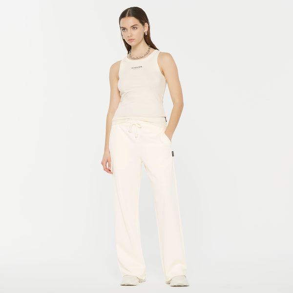 CAN-DICE Rib Top mit Logo nature - HARLEM SOUL