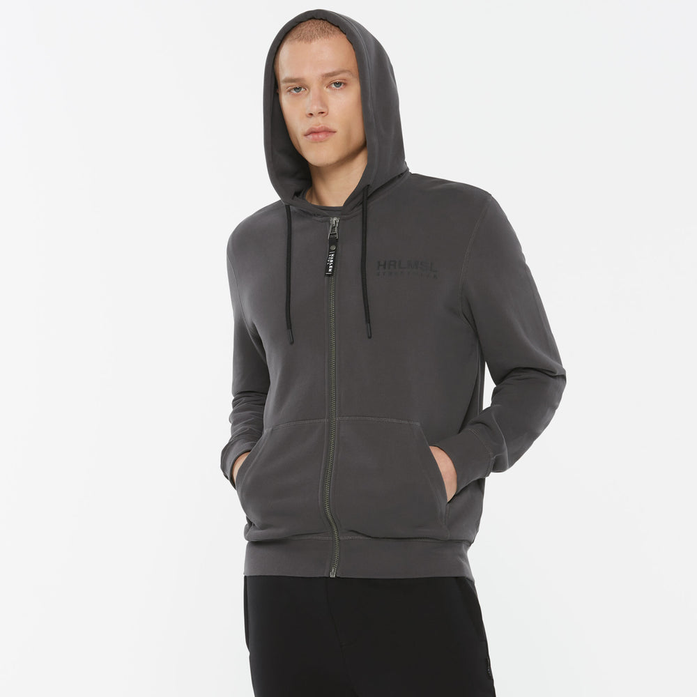 MAD-RID Hoodie Jacket Printed asphalt