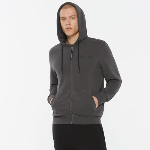 MAD-RID Hoodie Jacket Printed asphalt