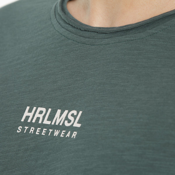 GE-NT T-Shirt Printed dark green