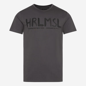 MEL-BOURNE T-Shirt Printed asphalt