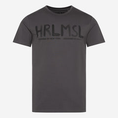 MEL-BOURNE T-Shirt Printed asphalt