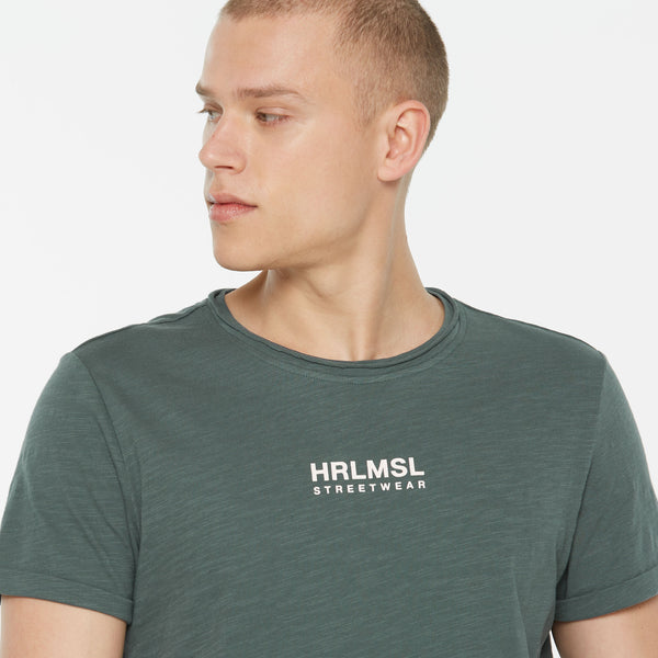 GE-NT T-Shirt Printed dark green