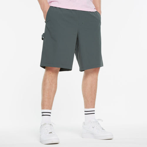 NI-GEL Nylon Shorts dark green