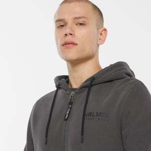 MAD-RID Hoodie Jacket Printed asphalt