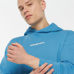 MON-TEL Hoodie Printed electro blue