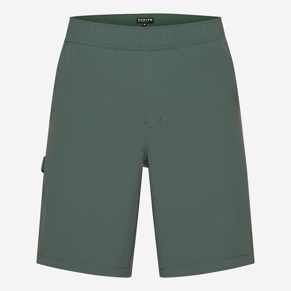 NI-GEL Nylon Shorts dark green