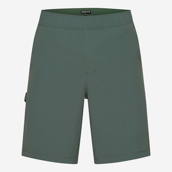 NI-GEL Nylon Shorts dark green