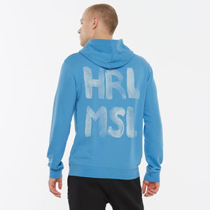 MON-TEL Hoodie Printed electro blue