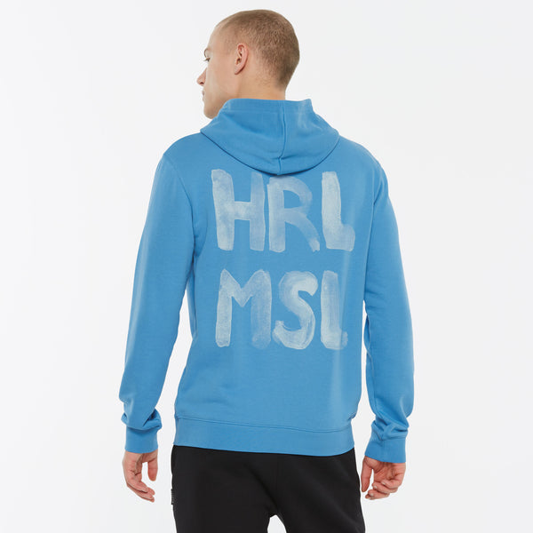 MON-TEL Hoodie Printed electro blue