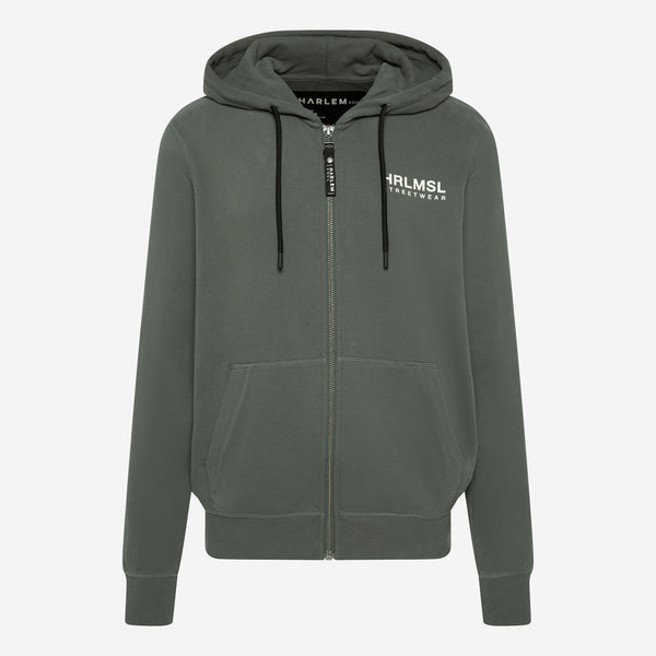 MAD-RID Hoodie Jacket Printed dark green