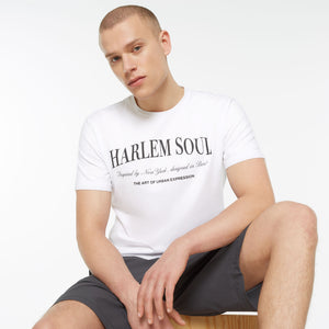 MEL-BOURNE T-Shirt Printed opticwhite