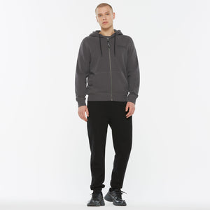 MAD-RID Hoodie Jacket Printed asphalt