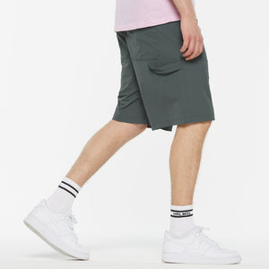 NI-GEL Nylon Shorts dark green