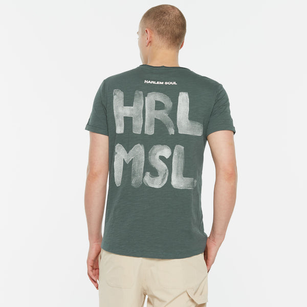 GE-NT T-Shirt Printed dark green
