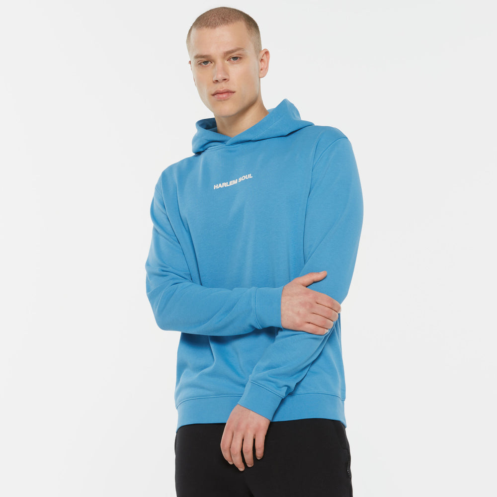 MON-TEL Hoodie Printed electro blue