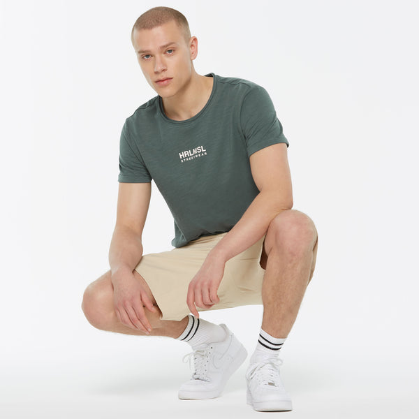 GE-NT T-Shirt Printed dark green