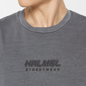 THE-O Muskelshirt printed asphalt