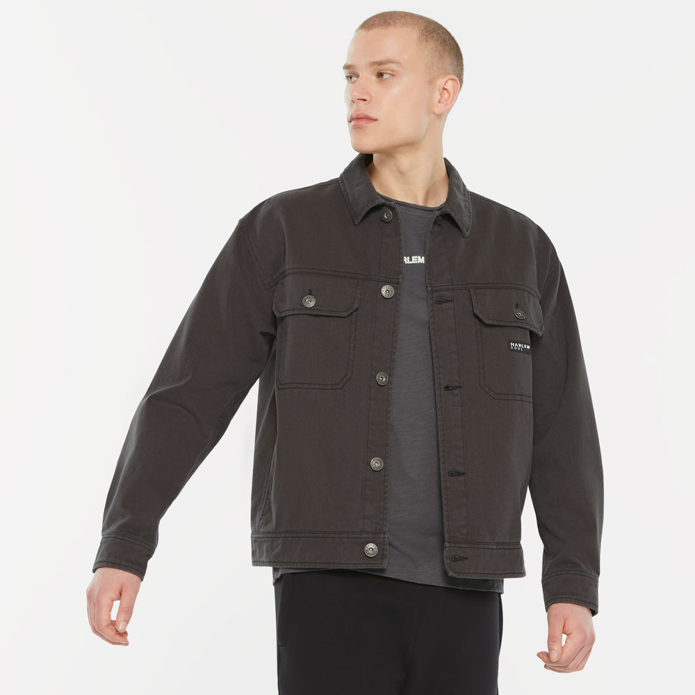 BA-RT Denim Worker Jacket asphalt