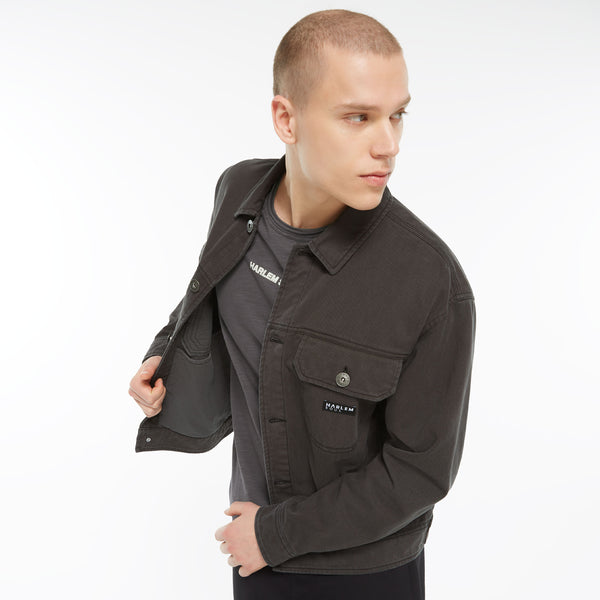 BA-RT Denim Worker Jacket asphalt