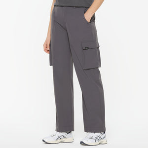 DE-YN Nylon Cargo Pants asphalt