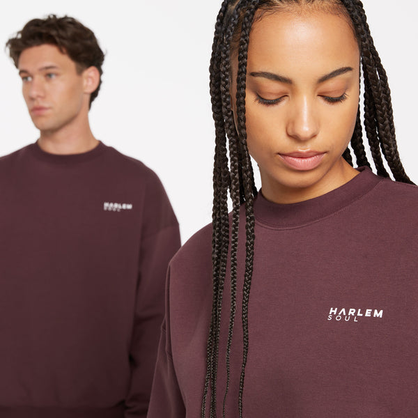 AD-AM Sweatshirt Unisex cranberry juice