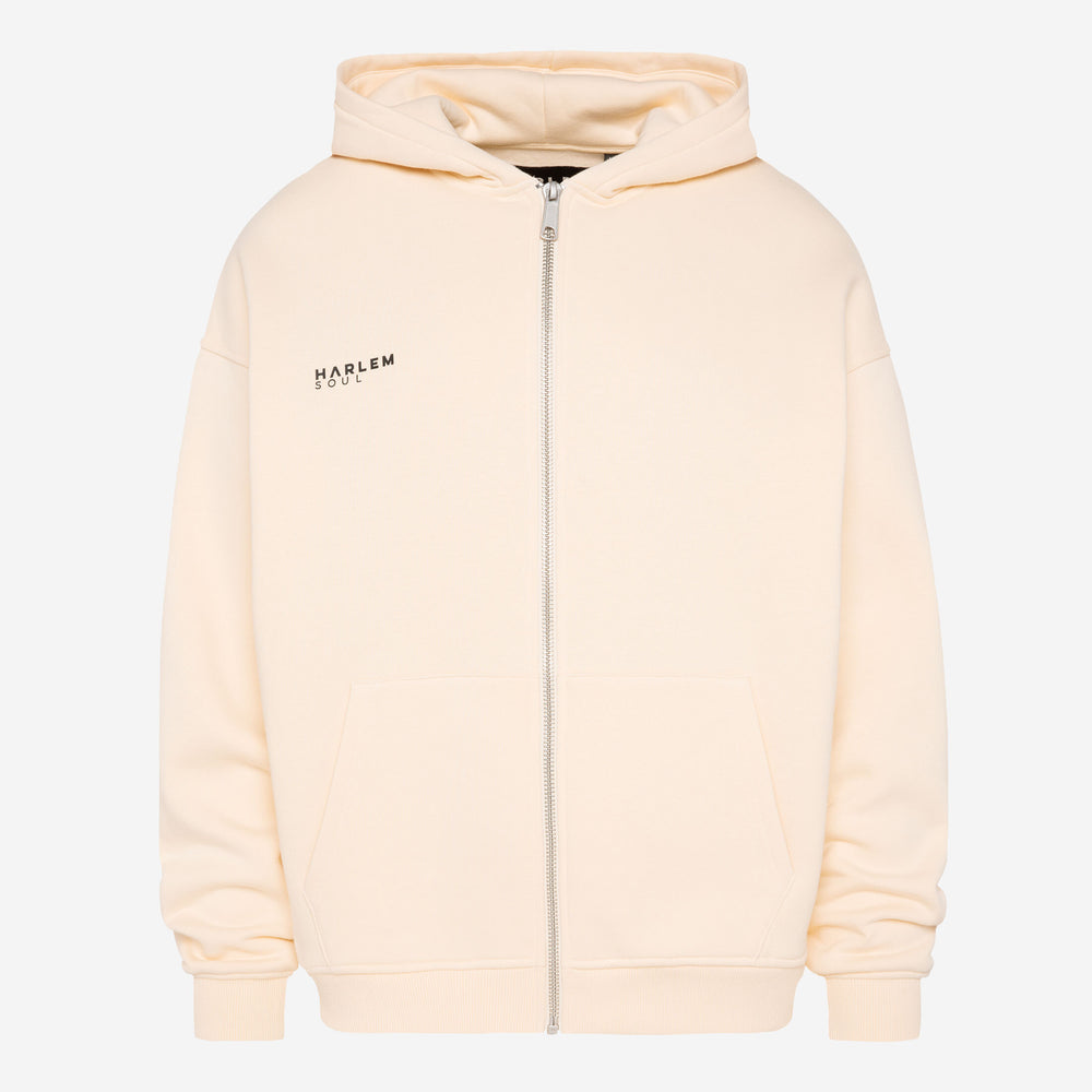 BRU-NO Hoodie Jacket Unisex cream