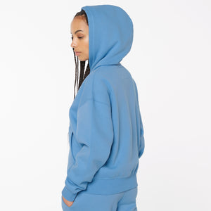BRU-NO Hoodie Jacket Unisex electric sky