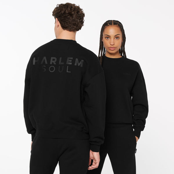 AD-AM Sweatshirt Unisex black - HARLEM SOUL