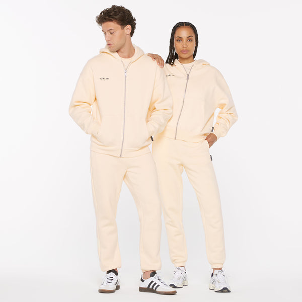 BRU-NO Hoodie Jacket Unisex cream