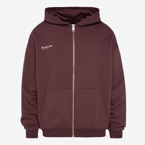 BRU-NO Hoodie Jacket Unisex cranberry juice