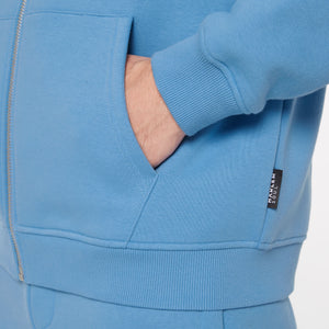 BRU-NO Hoodie Jacket Unisex electric sky