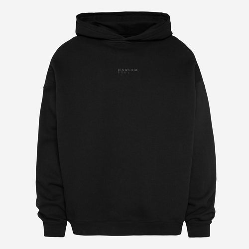 ELY-AS Hoodie Unisex mit Backprint black - HARLEM SOUL