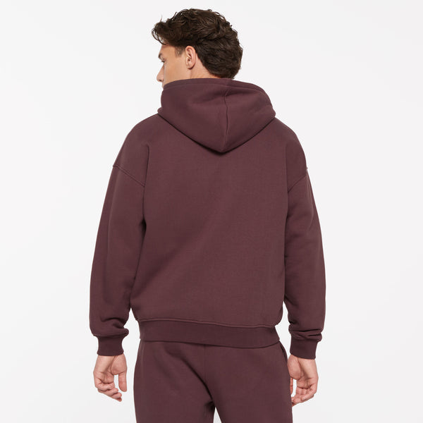 BRU-NO Hoodie Jacket Unisex cranberry juice
