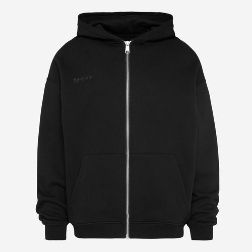 BRU-NO Hoodie Jacket Unisex black - HARLEM SOUL