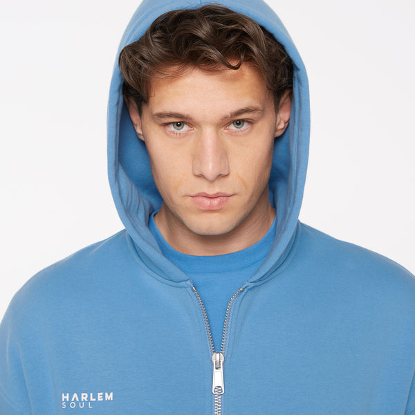 BRU-NO Hoodie Jacket Unisex electric sky