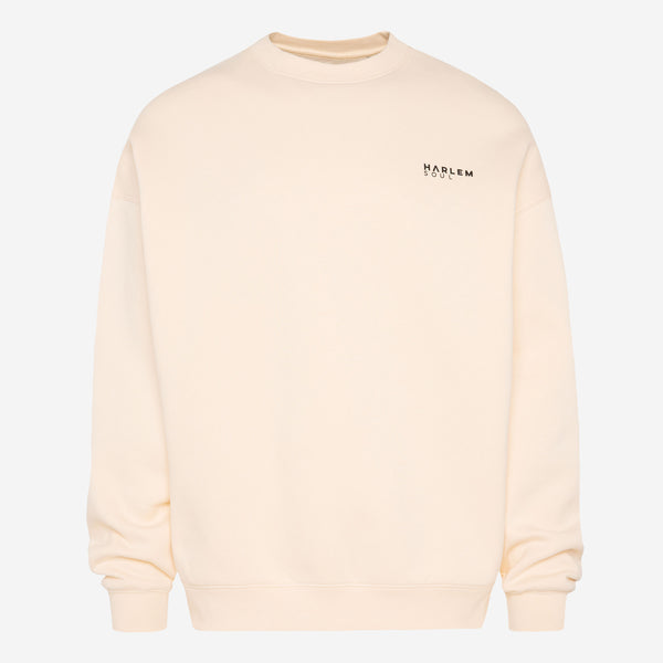 AD-AM Sweatshirt Unisex cream